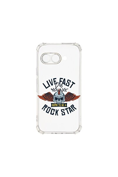 bestcase Калъф за Google Pixel 9a, BestCase® Anti Shock 1.5MM, Rock Star, Уда...