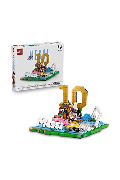 Kids 43011 ليجو إديشنز ليونيل ميسي - مقتطفات من كرة القدم 500 قطعة +10 سنوات