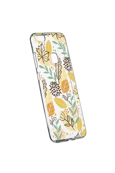 bestcase Husa Silicon, Transparent, Slim, Toamna, 109, Huawei P10 LITE