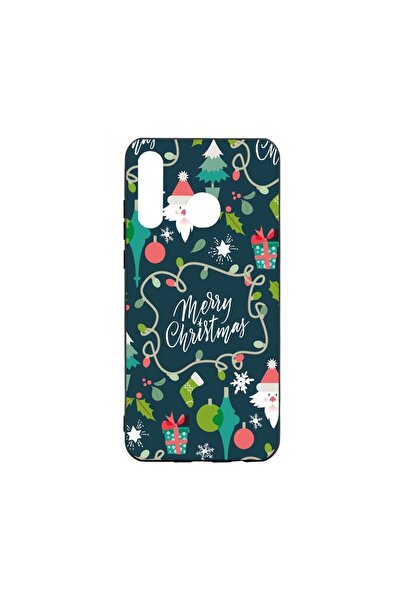 bestcase Husa Silicon Compatibila Cu Huawei P30 Lite, Merry Christmas, rezist...