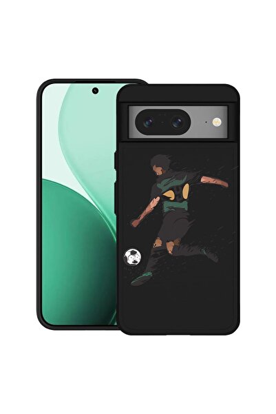 bestcase ¬Æ Husa TPU Ultra Slim Compatibil cu Google Pixel 8, cu Design Footb...