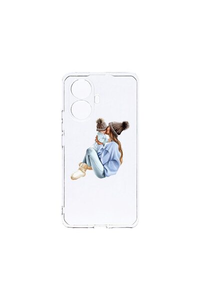 bestcase Διαφανής Θήκη Σιλικόνης 2MM, Συμβατή με Realme 10 Pro Plus, Σχέδιο Κ...