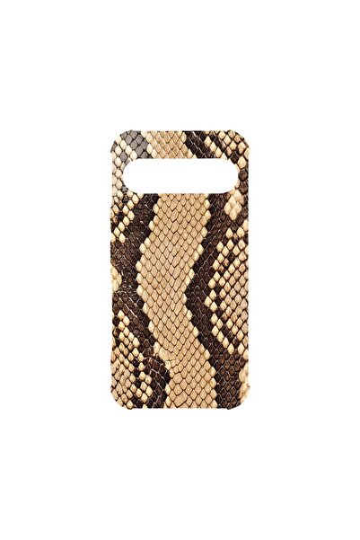 bestcase Husă Antișoc 1.5MM, Compatibilă cu Google Pixel 9, Model Piele de Șa...