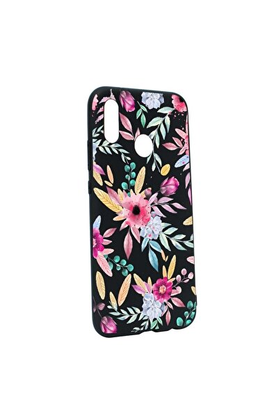 bestcase Husa Huawei P20 Lite, Silicon, Happy Flowers B69