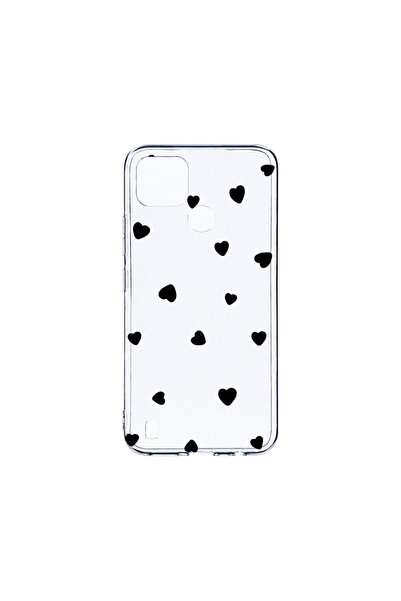 bestcase Husa BestCase¬Æ Clear Silicon 2MM, Compatibila Cu Realme C21, Heart ...