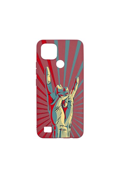 bestcase Silicone Case, Compatible with Realme C21, Rock Festival, wear-resis...