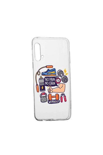 bestcase Husa Silicon Compatibila Cu Huawei Honor 20 Pro, Workout - No Pain N...
