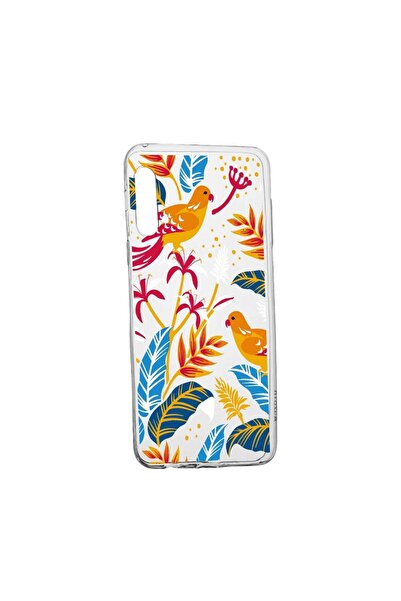 bestcase Θήκη σιλικόνης συμβατή με Realme X50, με σχέδιο χρωματιστά πουλιά, α...