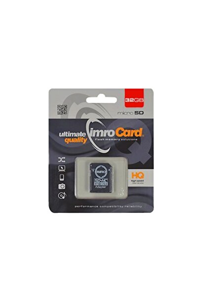 Imro memory card 32GB microSDHC cl. 10 UHS-I + adapter