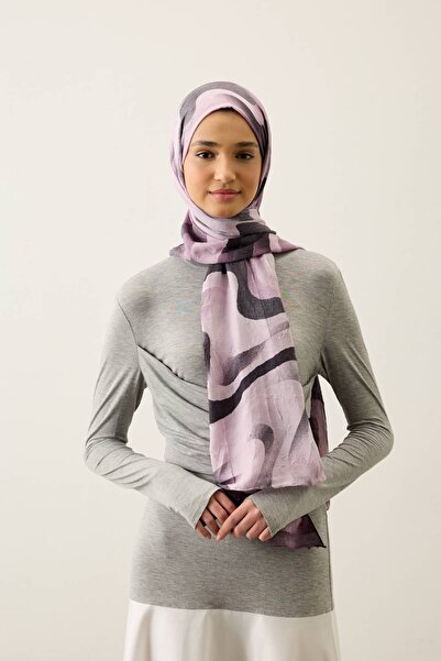 Modakaşmir Desert Gradient Pattern Liva Modal Shawl