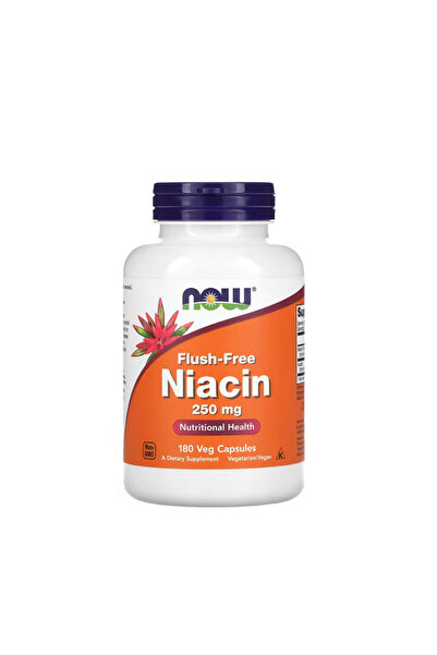 Now Foods Flush-Free Niacin 250mg 180 capsule -