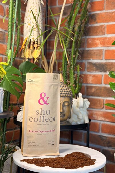 Shu Coffee Intenso Espresso Blend (50% Arabica 50% Robusta) 1 kg Öğütülmüş Kahve