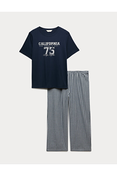 Marks & Spencer Desenli Pijama Takımı