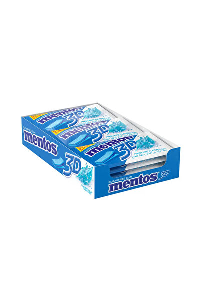 Mentos Mentos 3D Chewing Gum Sugar-Free Mint 15*8,5g