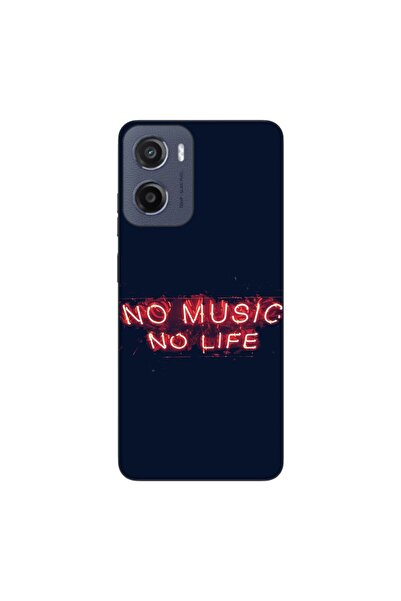 OEM Θήκη συμβατή με Motorola Moto G05 Σιλικόνης Τζελ TPU Μοντέλο No Music No ...