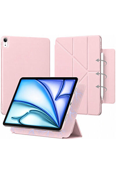 UnDePlus Apple iPad 11.Nesil A16 11inç/10.Nesil 10.9inç Kılıf Smart Folio Man...