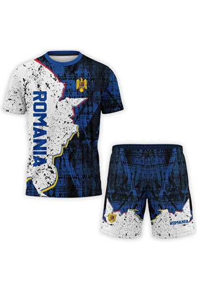 OEM Men's T-shirt and shorts set Romania P063