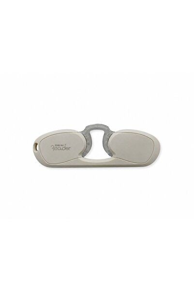 FMR FIND MY Reader Rectangle Nose clip-on Reading Glass (White, 100 x)