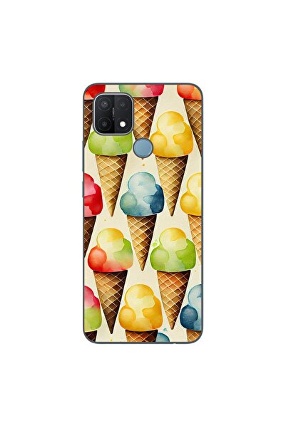 OEM Калъф, съвместим с Oppo A15 и A15s, силиконов гел TPU модел с десен на сл...