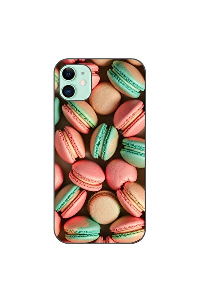 OEM Husa compatibila cu Apple iPhone 11 Silicon Gel Tpu Model Tasty Macarons