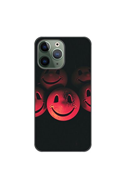 OEM Husa compatibila cu Apple iPhone 11 Pro Silicon Gel Tpu Model Grungy Smil...