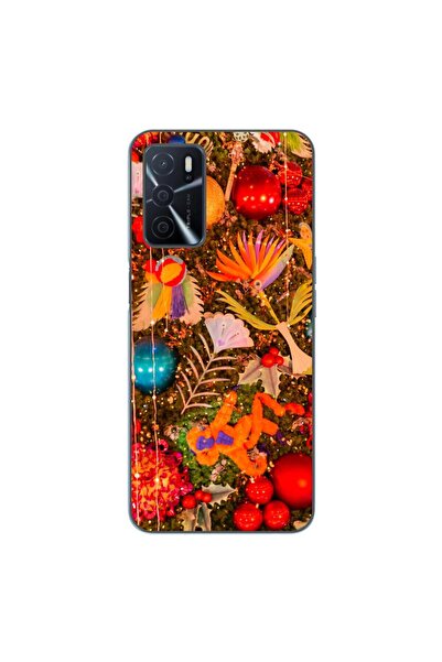 OEM Husa compatibila cu Oppo A16 Silicon Gel Tpu Model Craciun Decor Brad Vin...