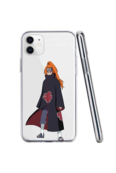OEM Husa compatibila cu Apple iPhone 11 Silicon Transparenta Model Naruto Pain