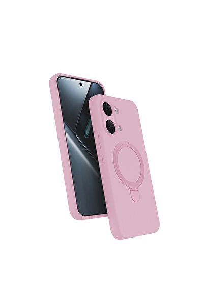 m.tk moveteck Xiaomi Poco X8 Pro Max Kılıf Magsafe Halkalı Extra Standlı içi ...