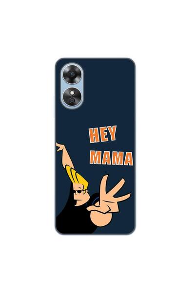 OEM Θήκη συμβατή με Oppo A17 από σιλικόνη gel TPU με σχέδιο μηνύματος  "Hey M...