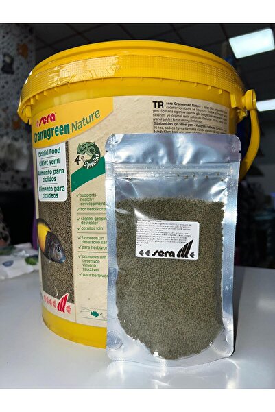 SERA Granugreen Nature 100gr Açık Paketleme Balık Yemi