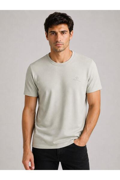 CLASSİCS MEN Ανδρικό μπλουζάκι Bordoo Basic με λαιμόκοψη ποδηλάτου και κοντό ...