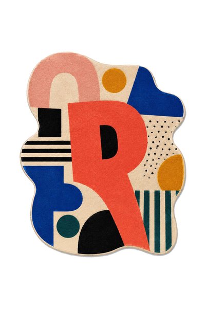 Rugs Modern Halı Sdt Pop-Art Modern Abstract Geometric Patterned Multi-Color ...