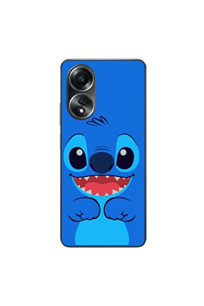 OEM Husa compatibila cu Oppo A58 4G Silicon Gel Tpu Model Stitch Happy