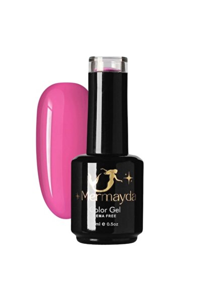 Mermayda Ojă semipermanentă, Fără HEMA, ColorGel La Vie En Rose, Roz, 15 ml