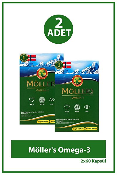 Möller's Omega 3 60 Kapsül 2 Adet