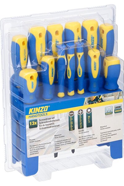 KINZO - Set of 13 screwdrivers
