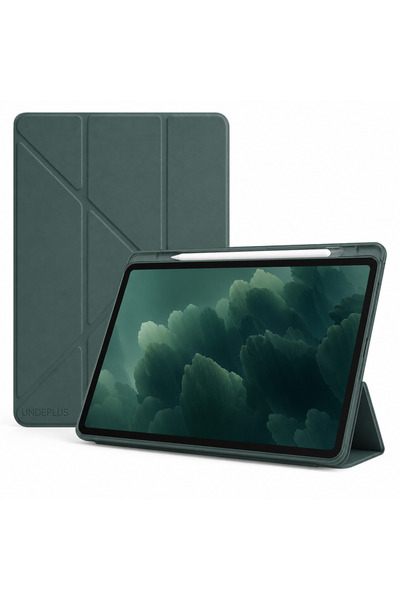 UnDePlus Lenovo Tab One 8.7 TB-305FU / Tab K9 TB-305ZU Kılıf Kalem Bölmeli Tr...