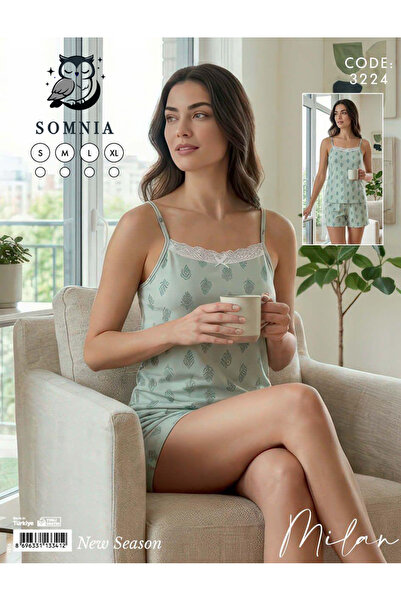 Somnia Askılı Şort Pijama Takımı