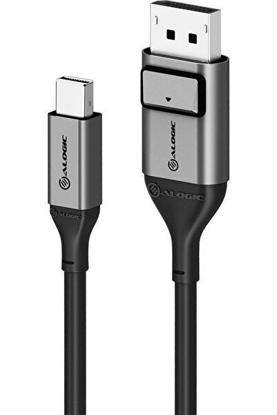 Alogic Cablu DisplayPort miniDP St. DP St. 8K 60 Hz, 2m
