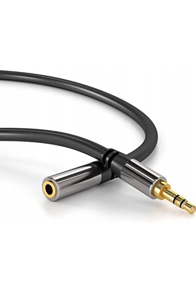 PremiumCord prodlu≈æovac√≠ kabel, Jack 3.5mm - Jack 3.5mm M/F 5m