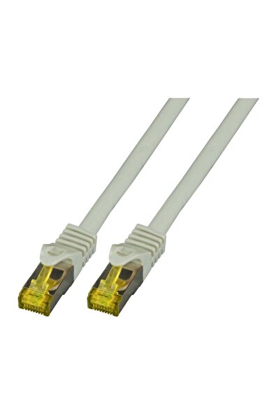 EFB Elektronik EFB RJ45 Patchk. S/FTP Cat.6A LSZH Cat.7 Rohk. 7,50m grau