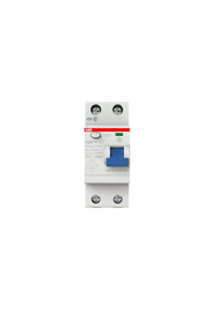 ABB differential protection circuit breaker, 2P, type A, 25A, 30mA