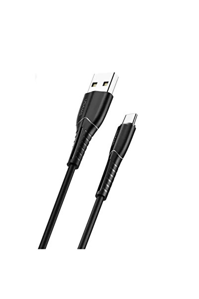 Usams Kabel USB USB-A - microUSB 1 m Czarny (63870-uniw)
