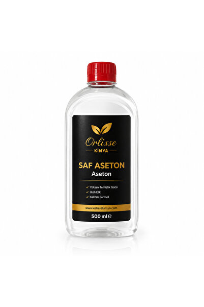 Orlisse Saf Aseton 500 ML Güçlü Temizlik ve Çözücü