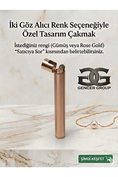 GENCER GROUP Özel Tasarım Premium Çakmak Koleksiyonu