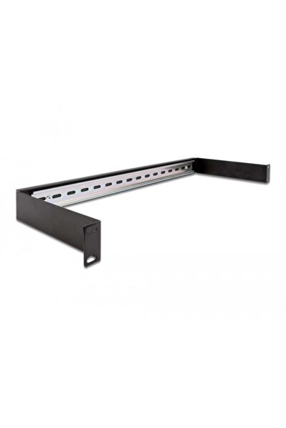 DELOCK 66883 Organizator de cabluri tip rack, șină pentru cabluri, Negru, 1 buc.