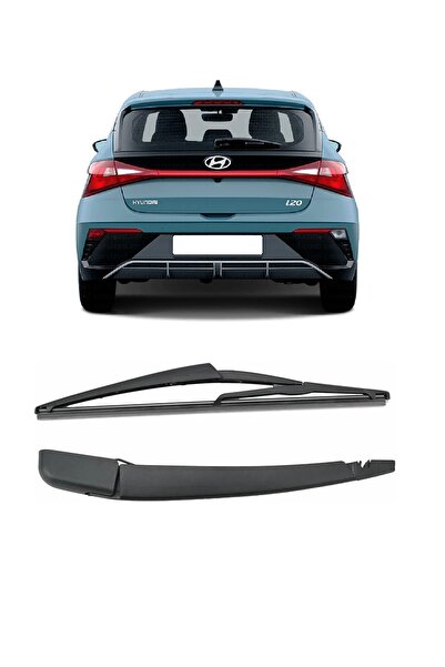 cme parts Hyundai i20 2020-2026 Uyumlu Arka Cam Silecek Kolu Ve Süpürgesi Tak...