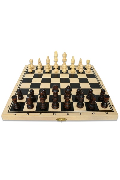 Evelise Noris Deluxe Wooden Chess Game