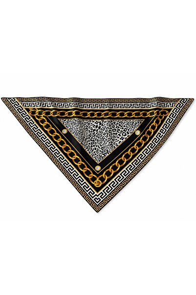 neslyaccessories Multi-Purpose Triangle Form Scarf & Headband 100X68