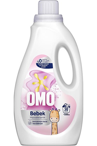 Omo Sıvı Deterjan Baby Parfümsüz 1500 ml
